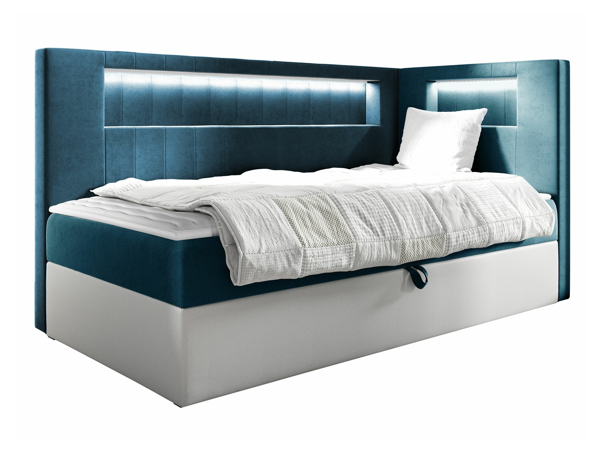Pat boxspring Lucus VIII (Soft 017 + Fresh 34)