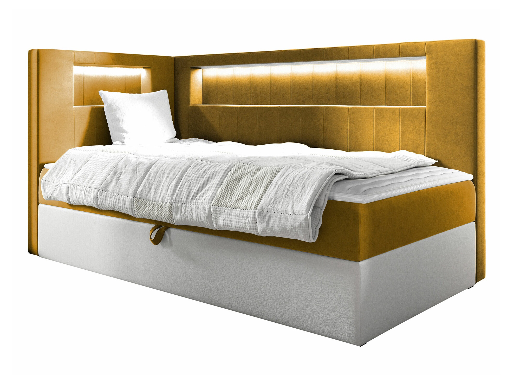 Pat boxspring Lucus VIII (Soft 017 + Fresh 37)