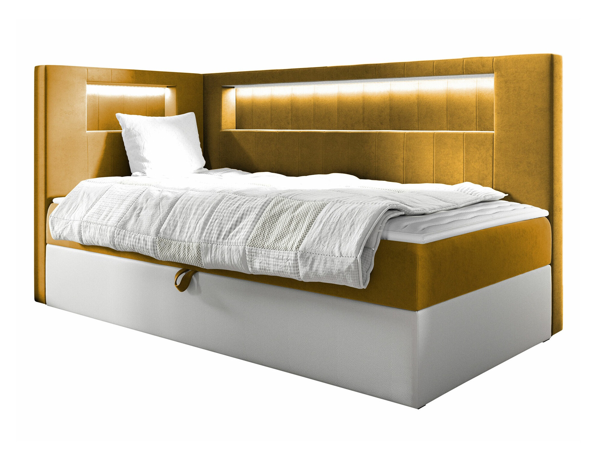 Pat boxspring Lucus VIII (Soft 017 + Fresh 37)