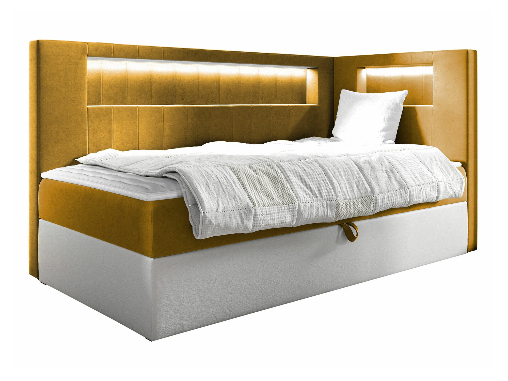 Pat boxspring Lucus VIII (Soft 017 + Fresh 37)