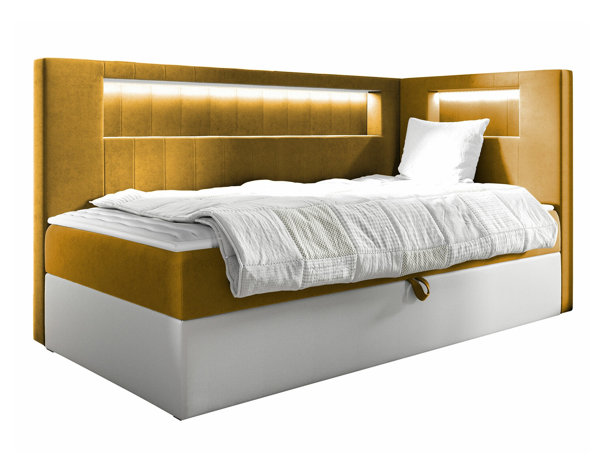 Pat boxspring Lucus VIII (Soft 017 + Fresh 37)