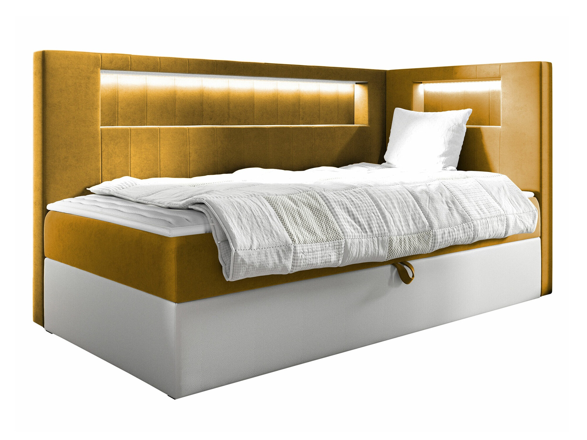 Pat boxspring Lucus VIII (Soft 017 + Fresh 37)