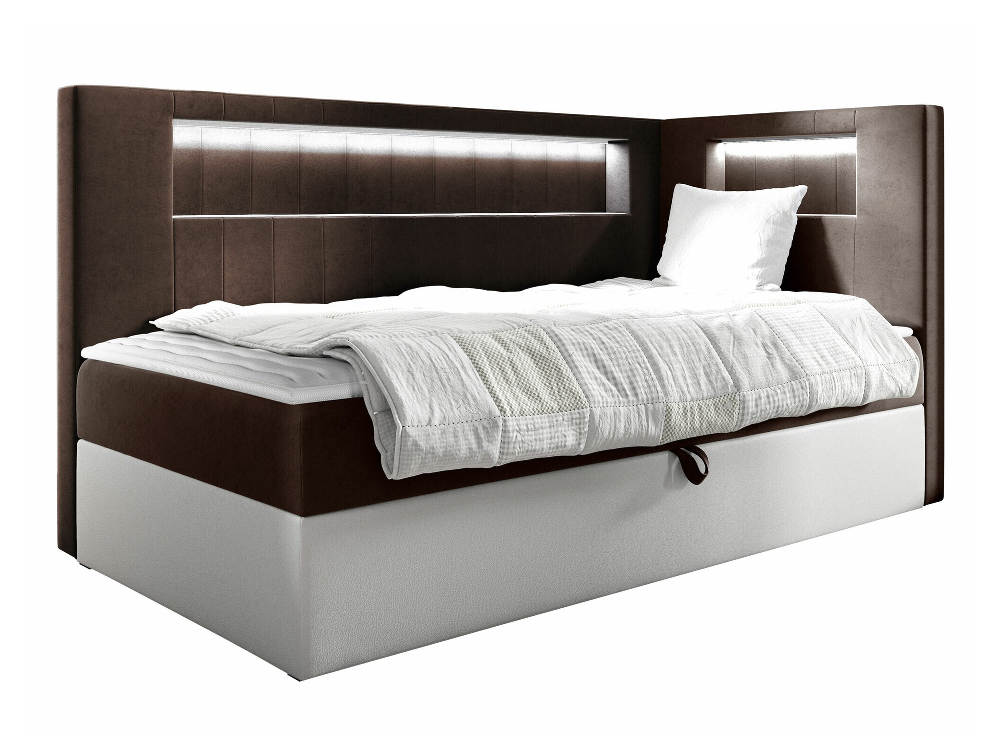 Pat boxspring Lucus VIII (Soft 017 + Fresh 4)