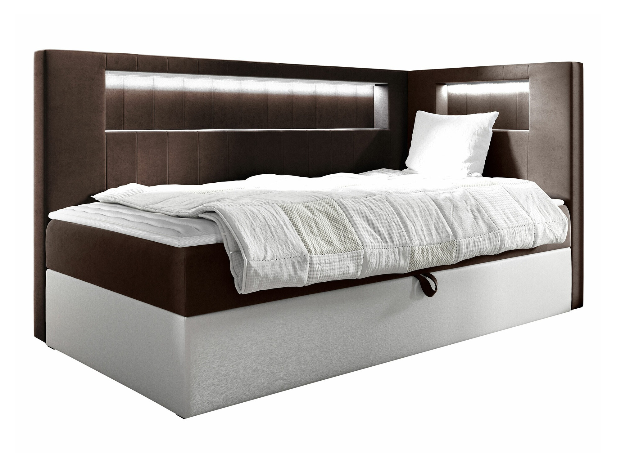 Pat boxspring Lucus VIII (Soft 017 + Fresh 4)