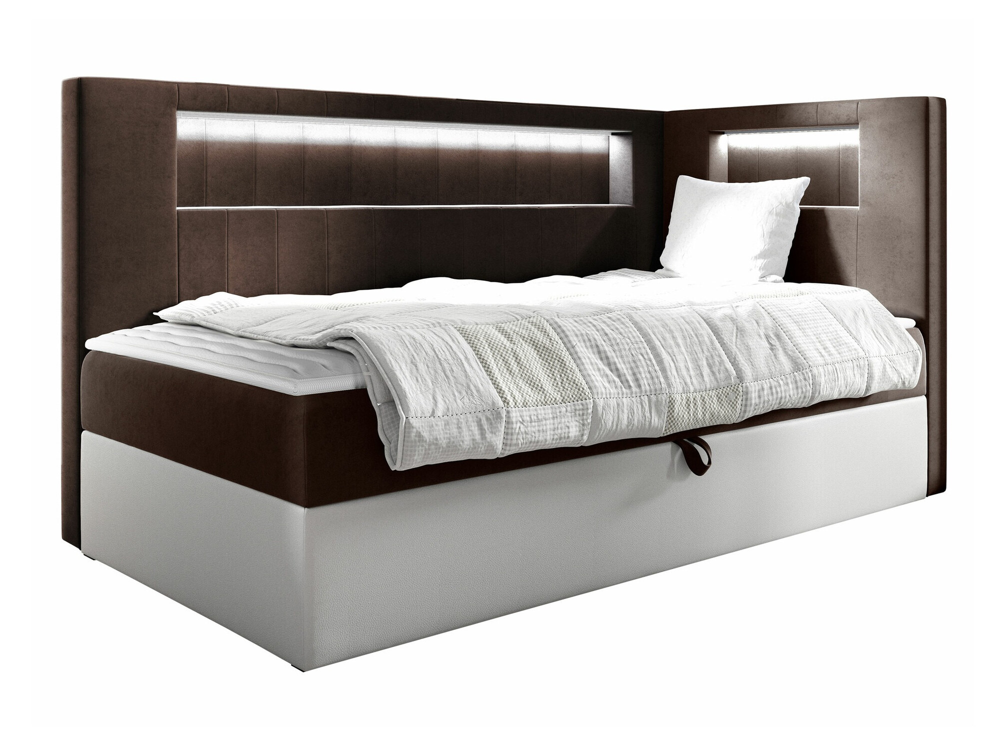 Pat boxspring Lucus VIII (Soft 017 + Fresh 4)