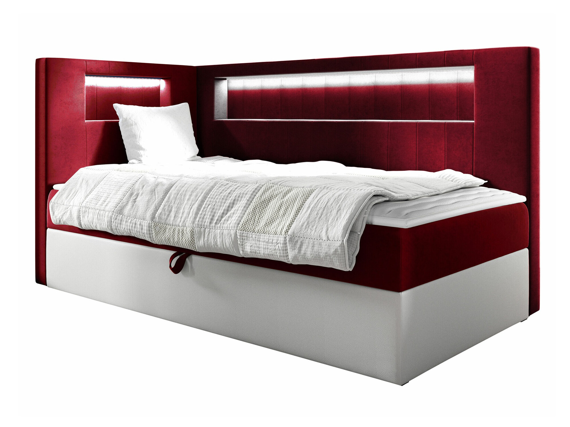 Pat boxspring Lucus VIII (Soft 017 + Fresh 8)