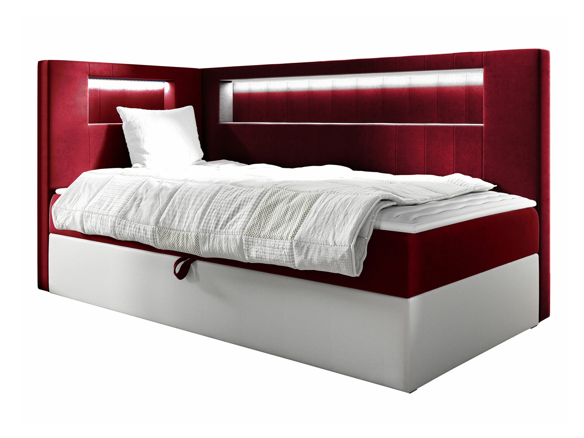 Pat boxspring Lucus VIII (Soft 017 + Fresh 8)