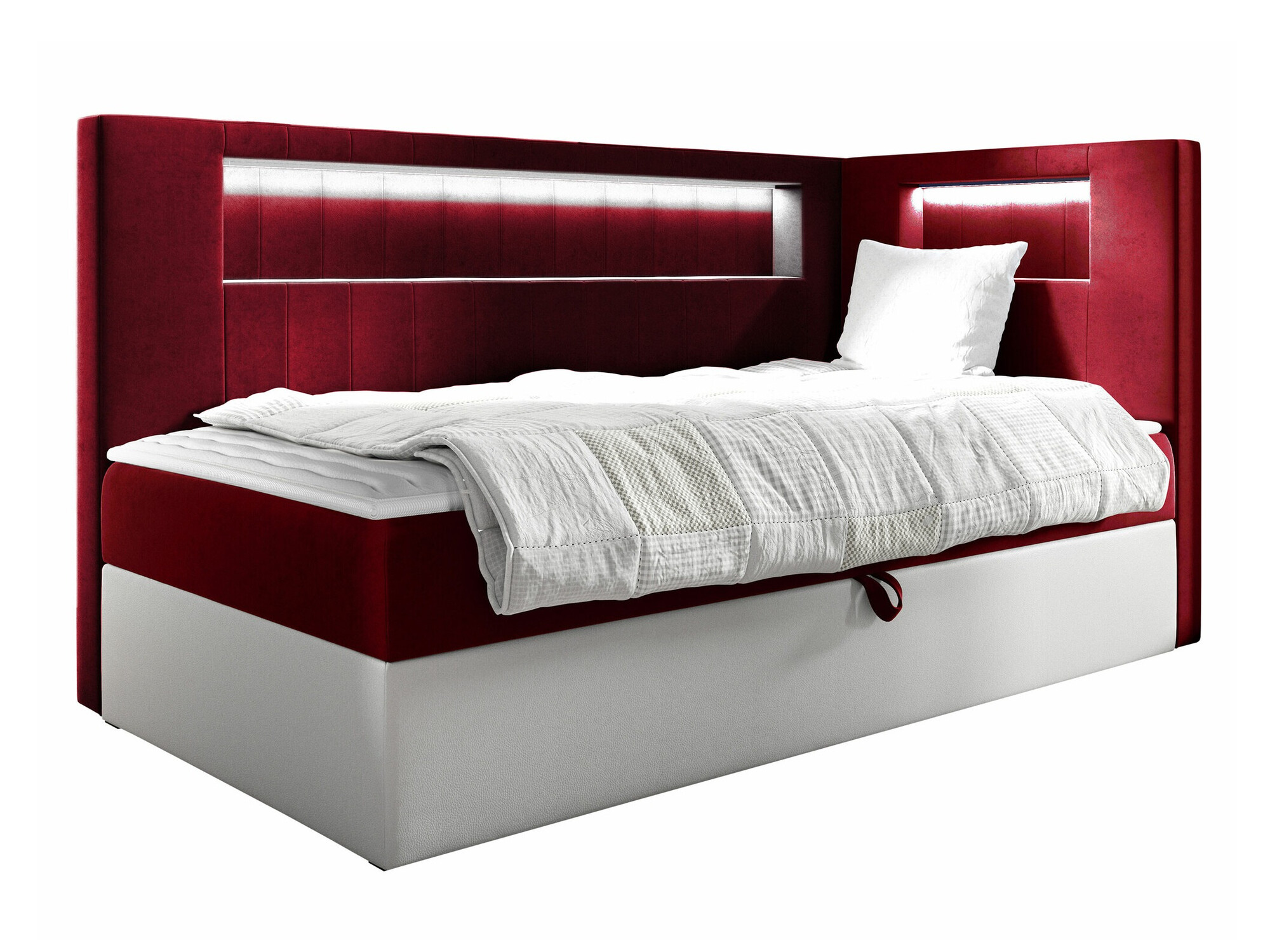 Pat boxspring Lucus VIII (Soft 017 + Fresh 8)