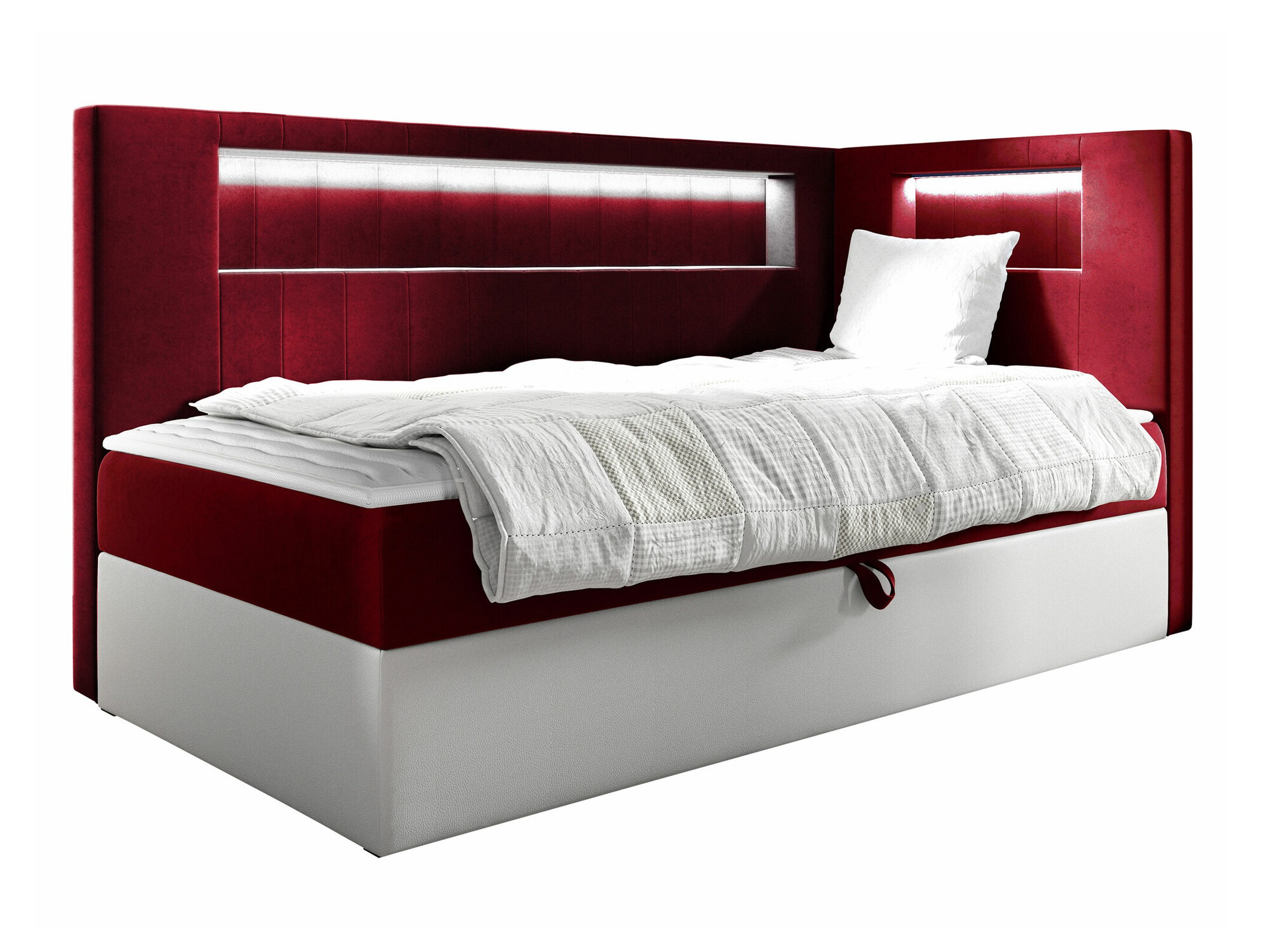 Pat boxspring Lucus VIII (Soft 017 + Fresh 8)
