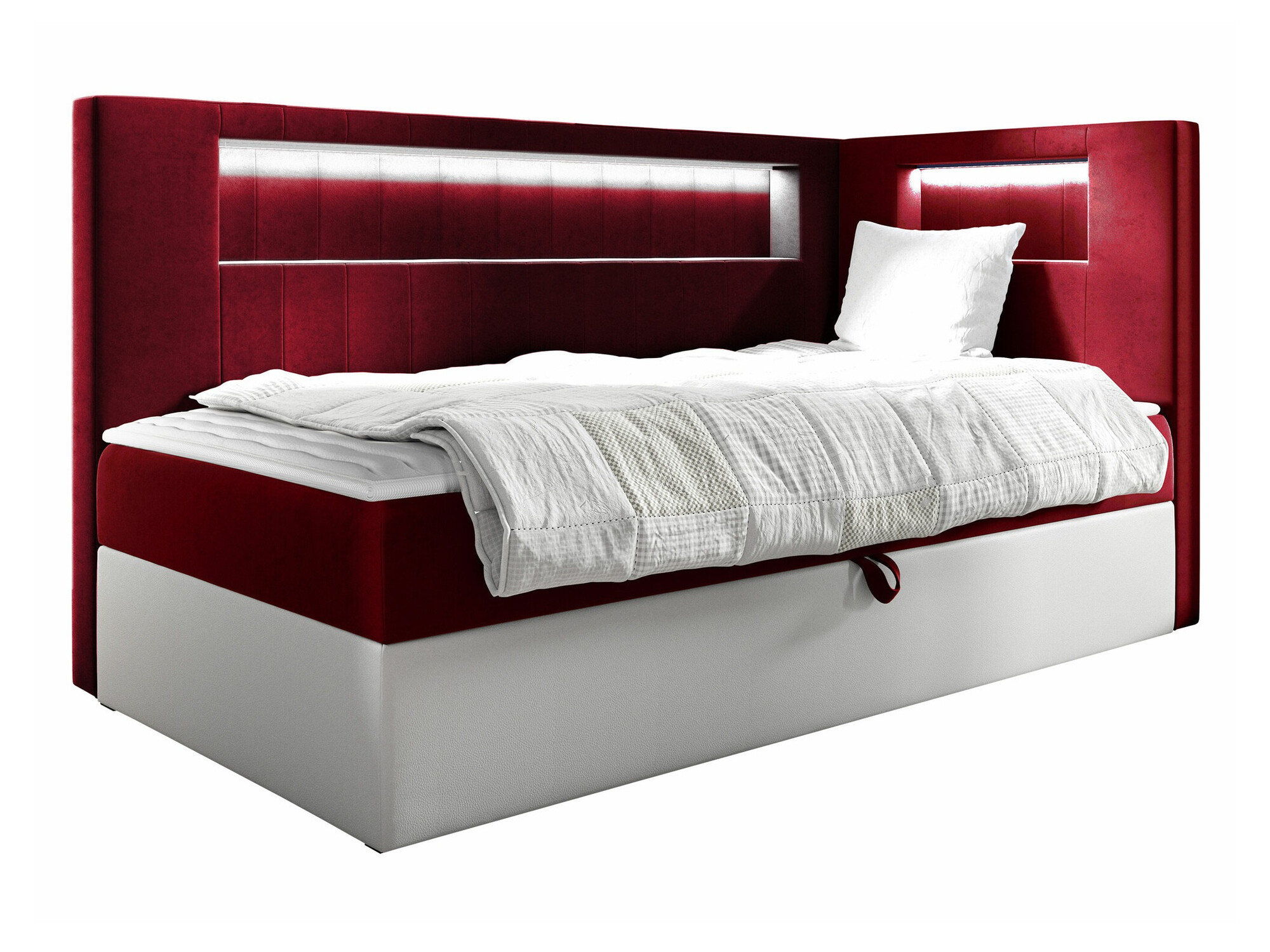 Pat boxspring Lucus VIII (Soft 017 + Fresh 8)