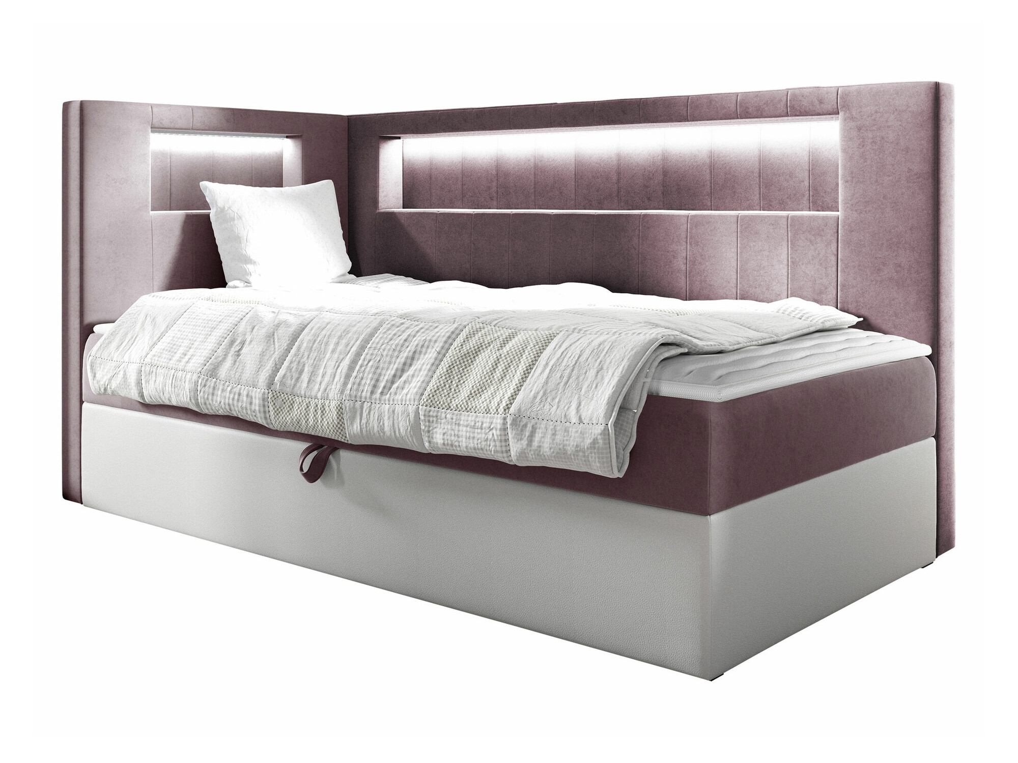 Pat boxspring Lucus VIII (Soft 017 + Fresh 9)