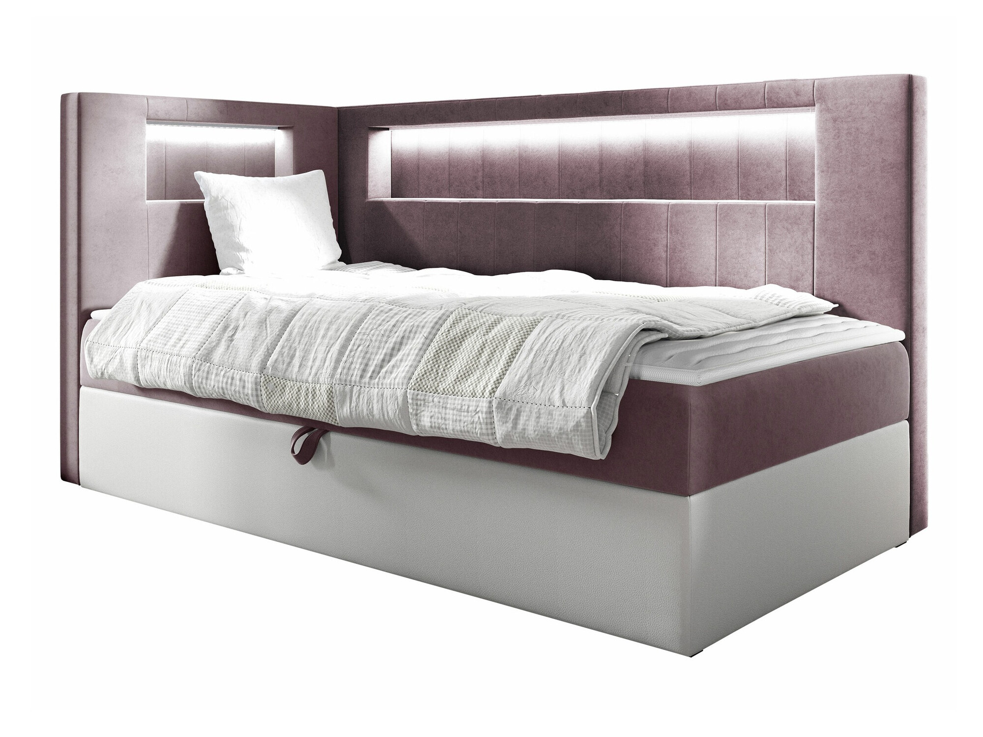 Pat boxspring Lucus VIII (Soft 017 + Fresh 9)