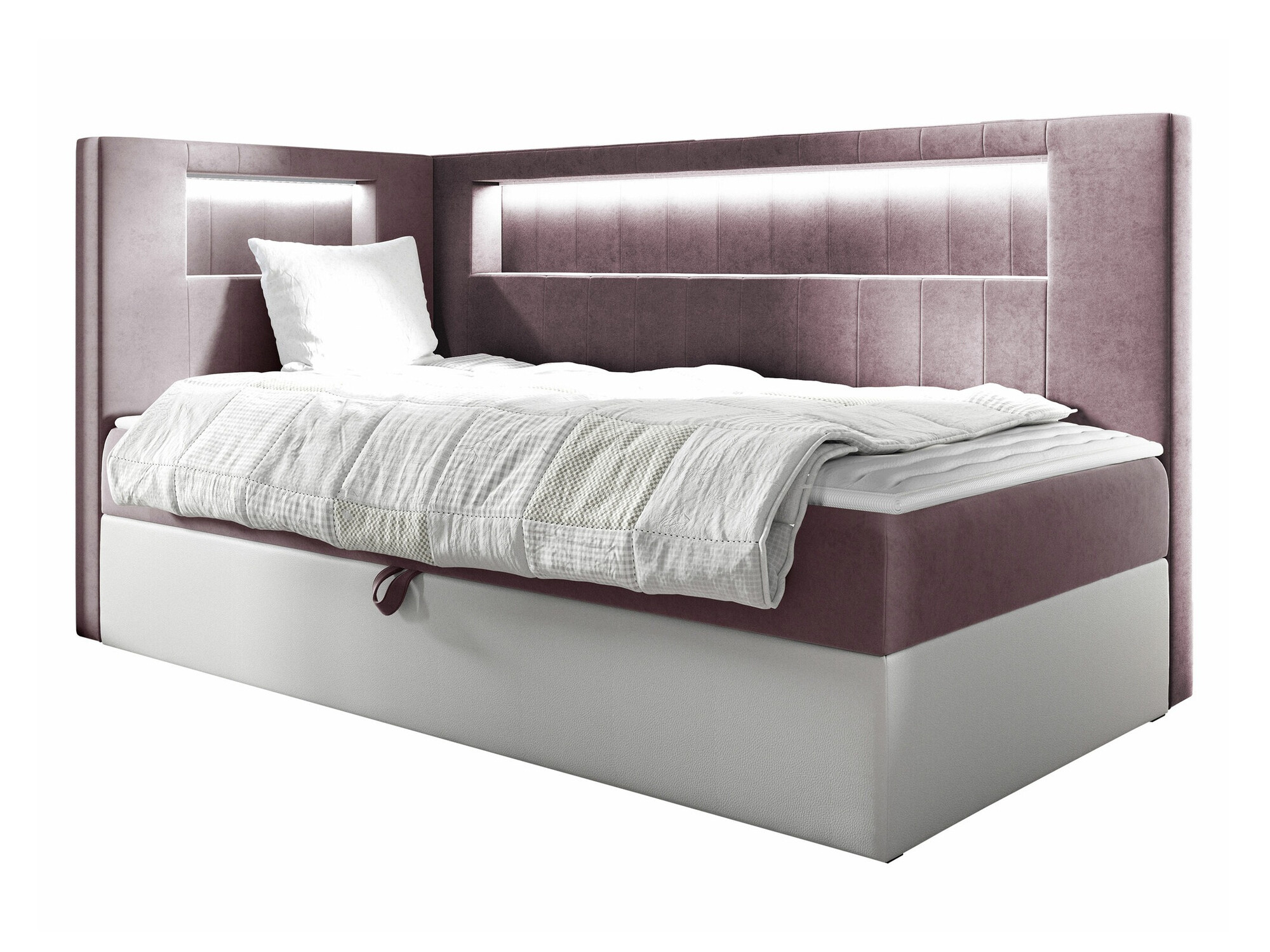 Pat boxspring Lucus VIII (Soft 017 + Fresh 9)