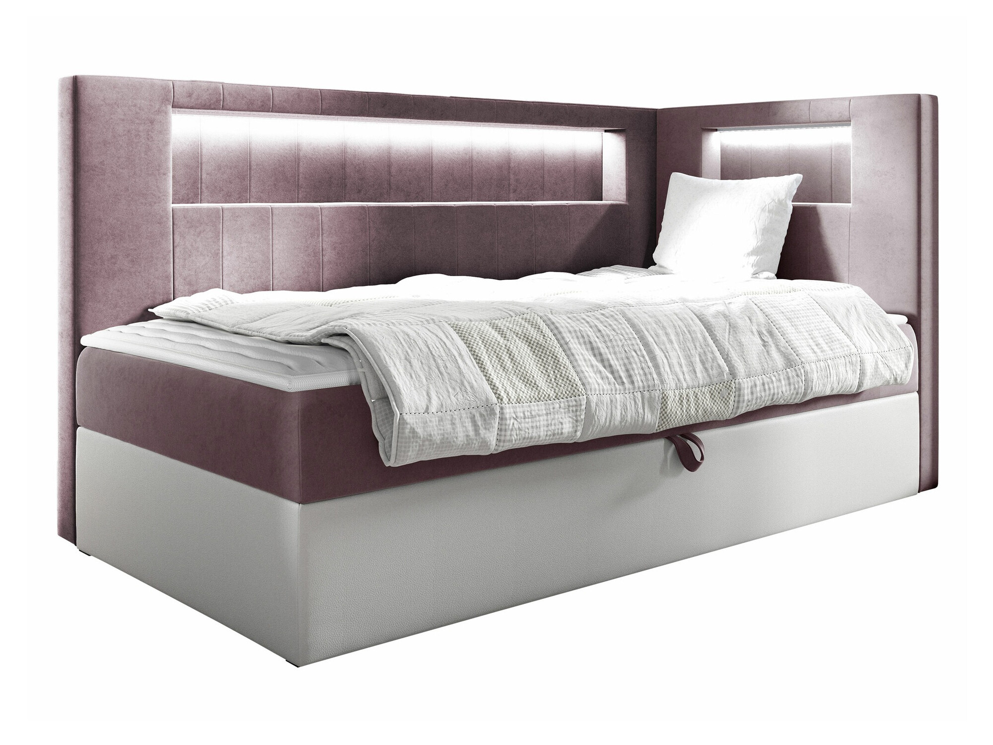 Pat boxspring Lucus VIII (Soft 017 + Fresh 9)