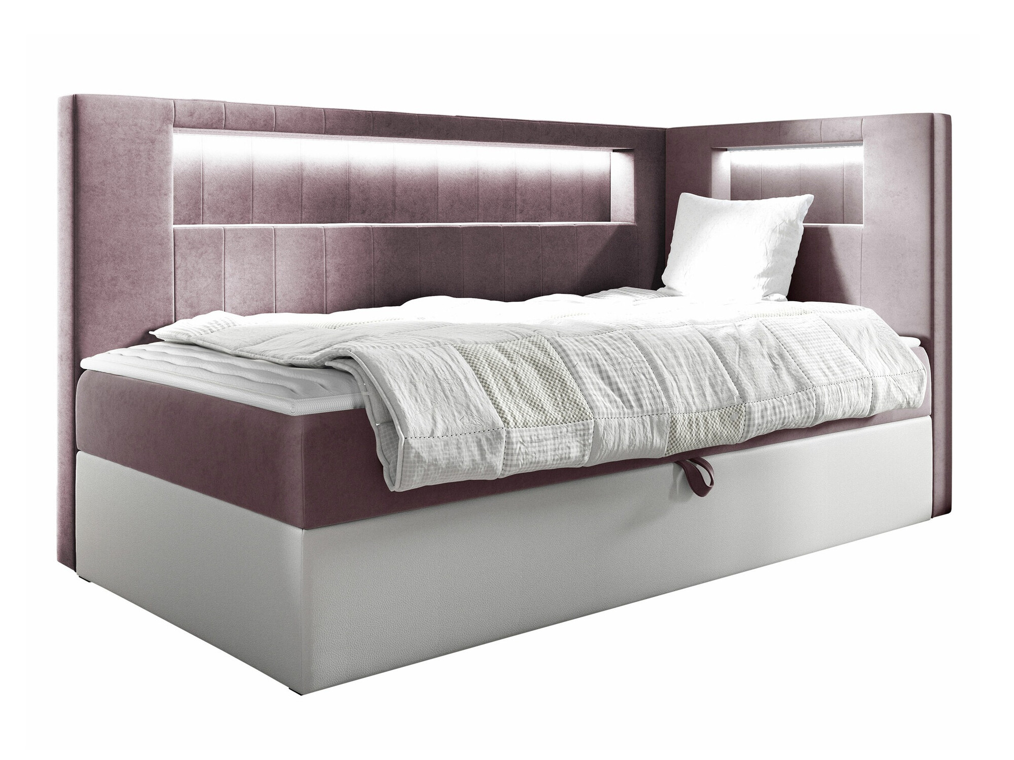 Pat boxspring Lucus VIII (Soft 017 + Fresh 9)