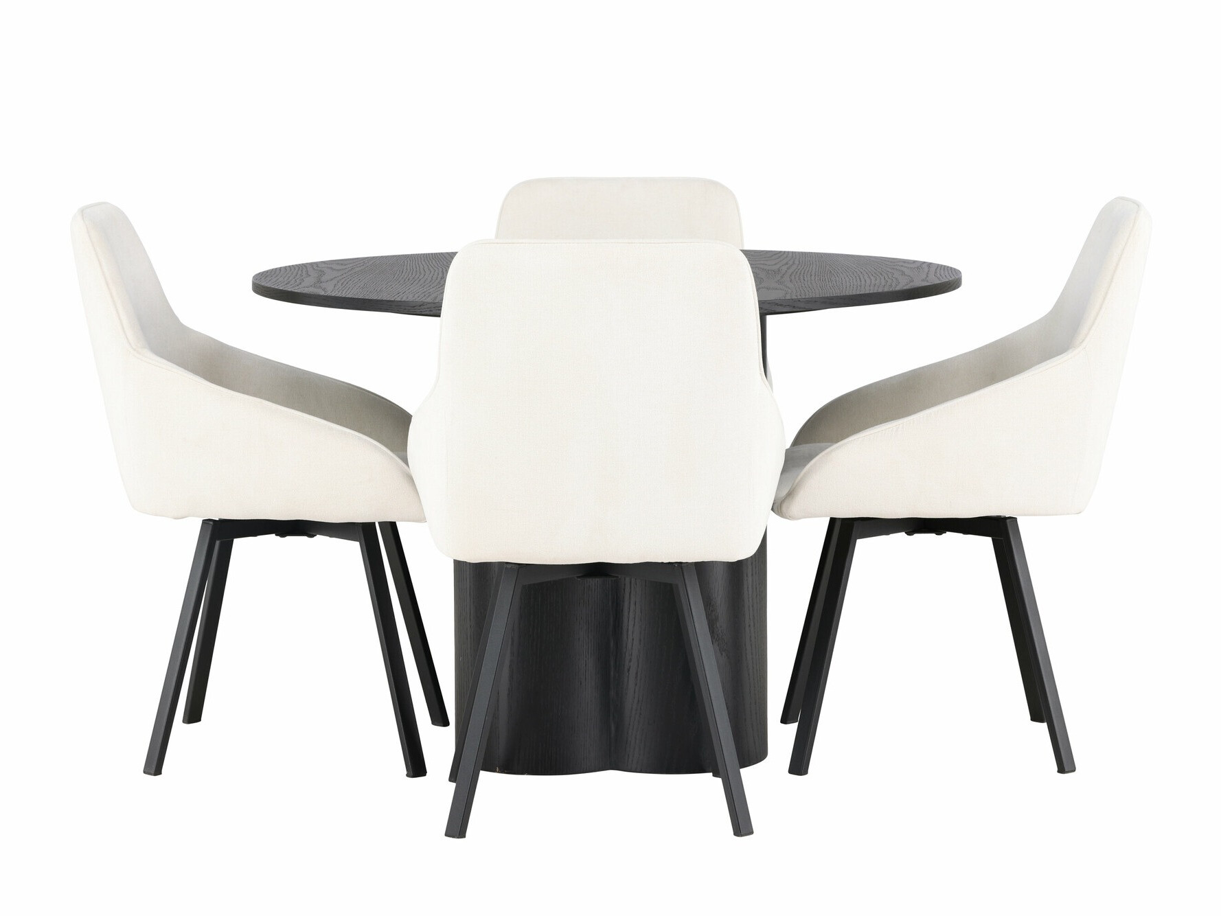 Set de dining Dallas 5008 (Negru)