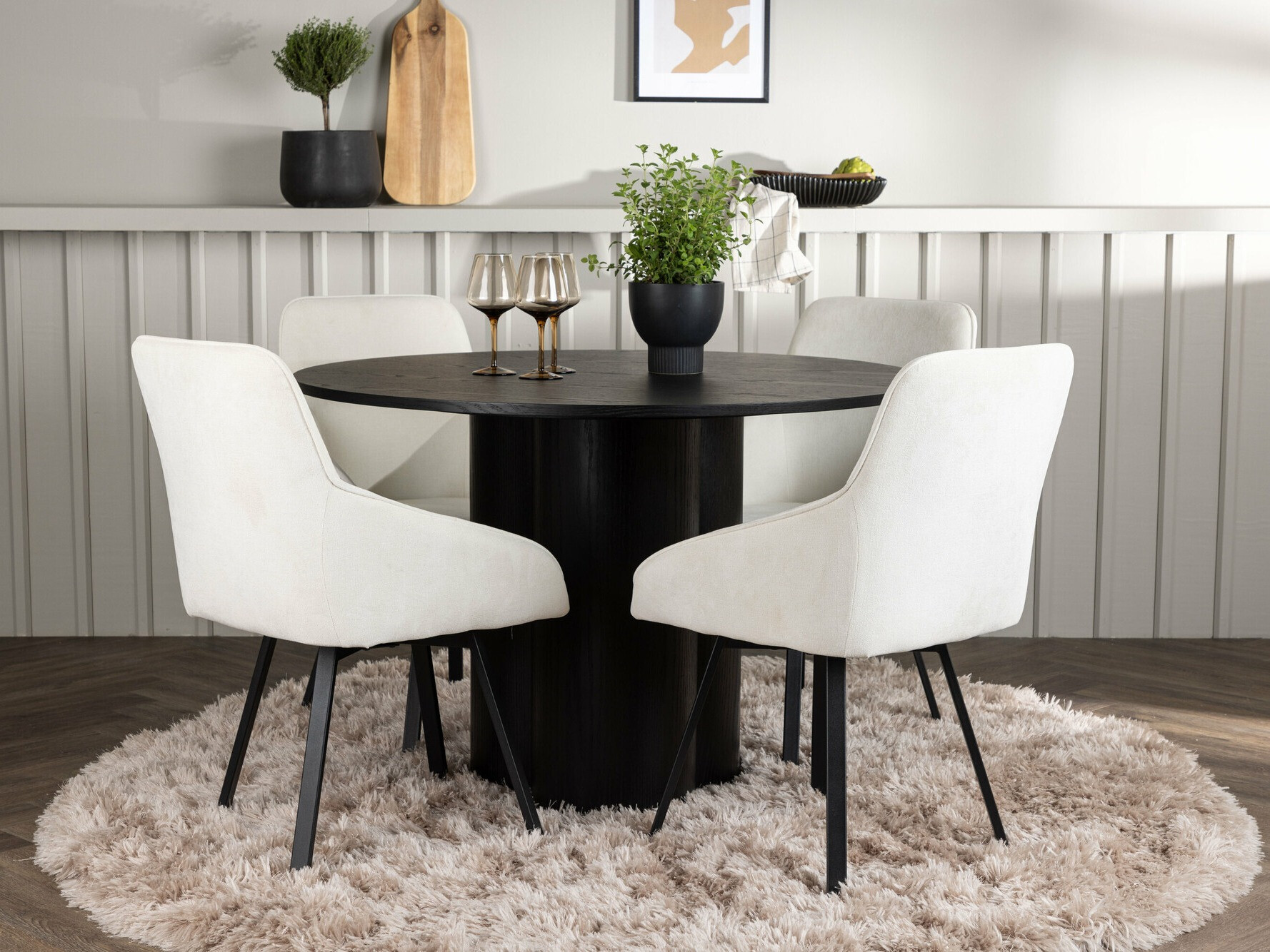 Set de mese Dallas 5008 (Negru)