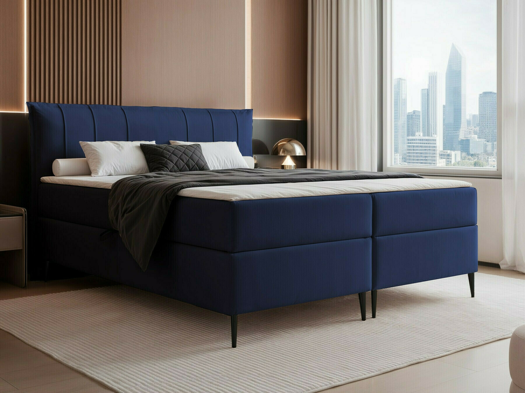 Pat boxspring Martinez 105 (Magic Velvet 2216)