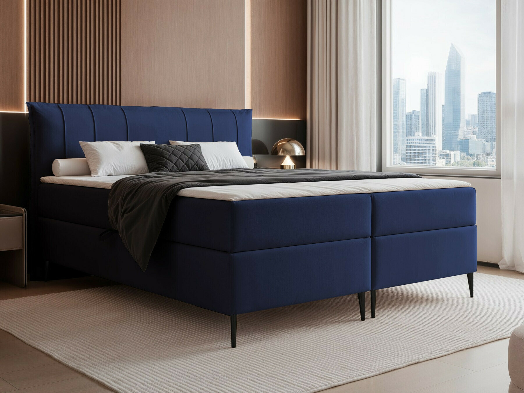 Pat boxspring Martinez 105 (Magic Velvet 2216)