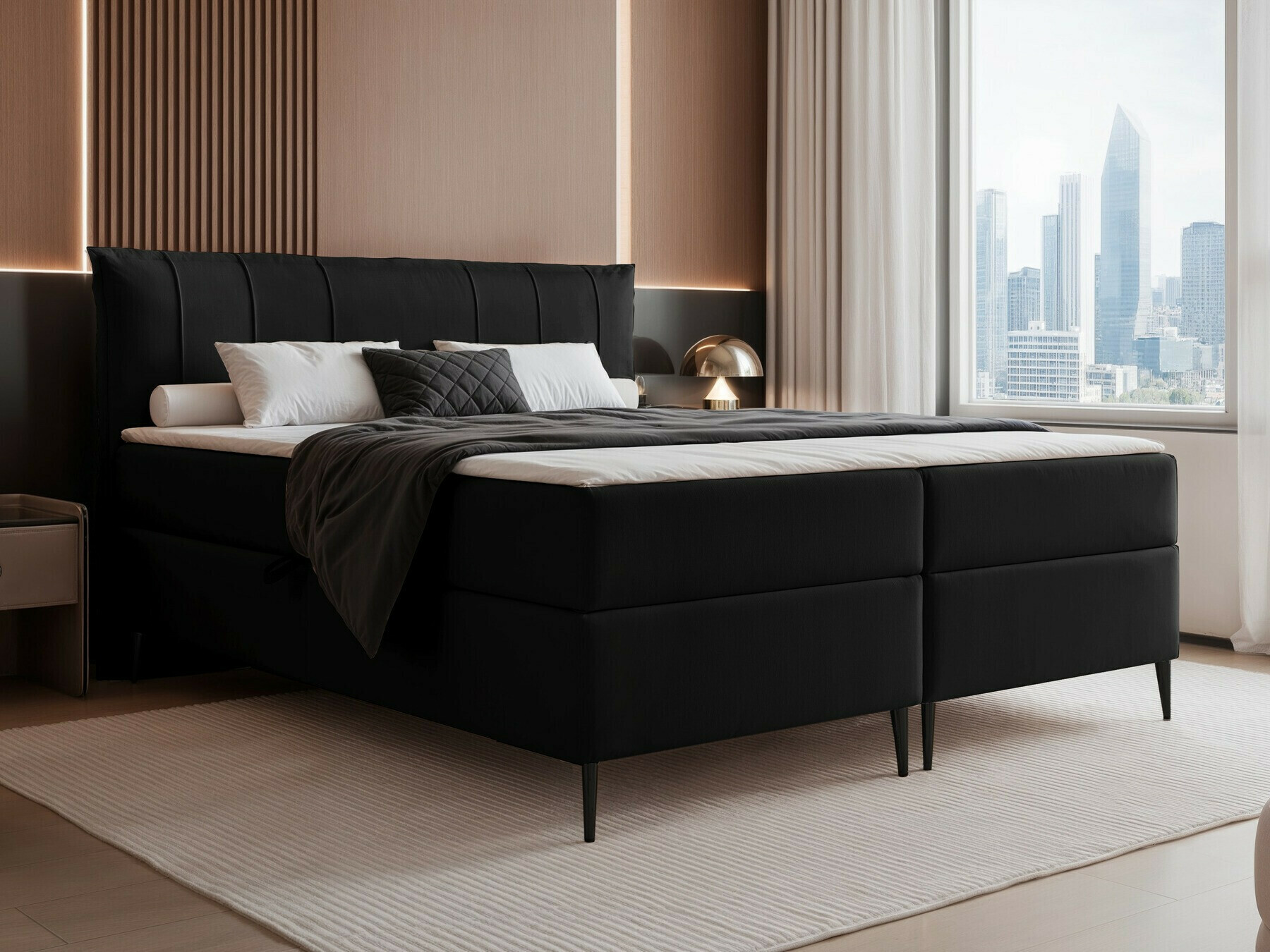 Pat boxspring Martinez 105 (Magic Velvet 2219)