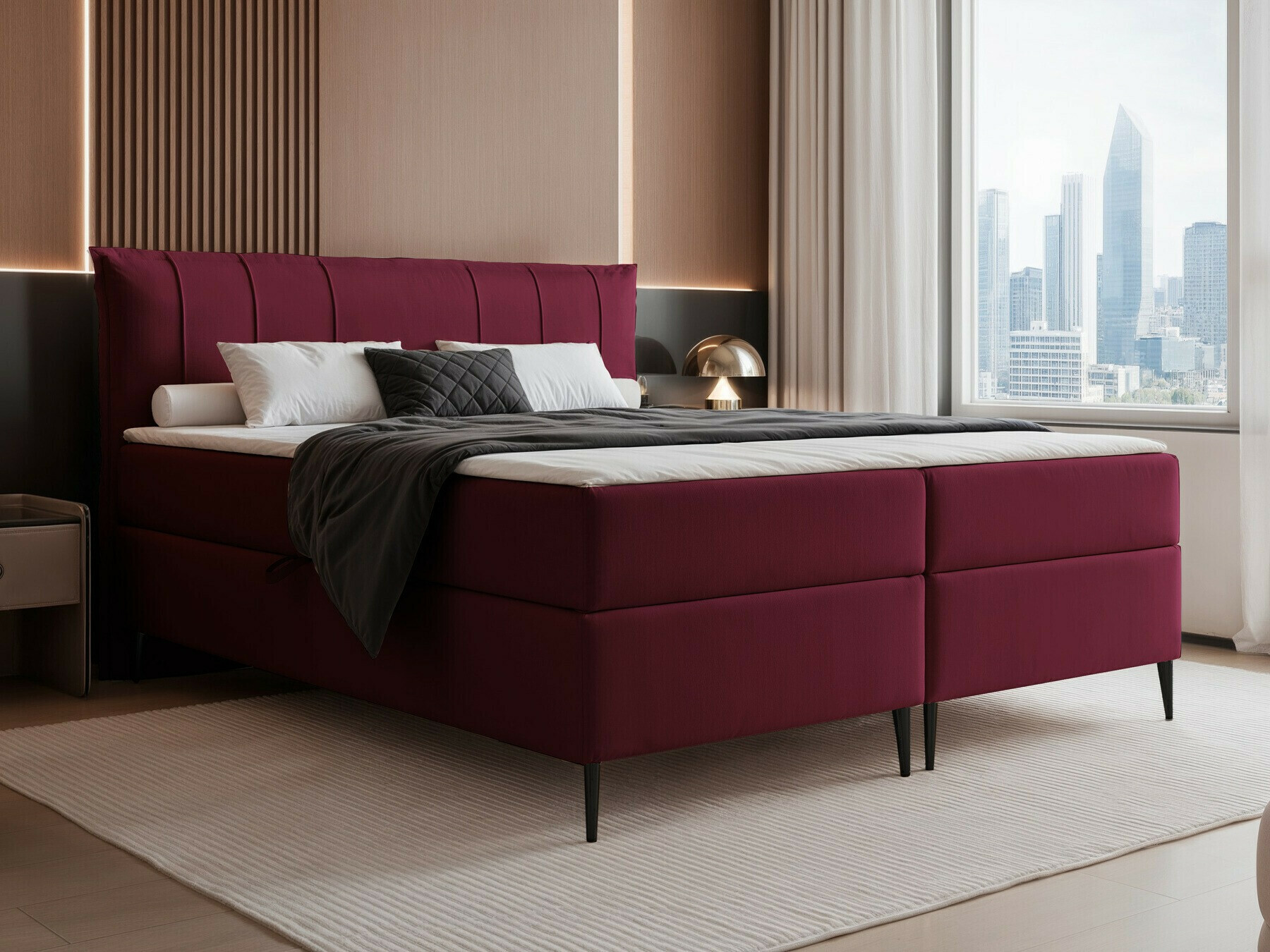 Pat boxspring Martinez 105 (Magic Velvet 2229)