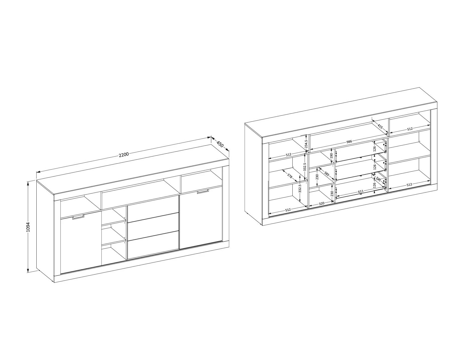 Set de living Melmava 106