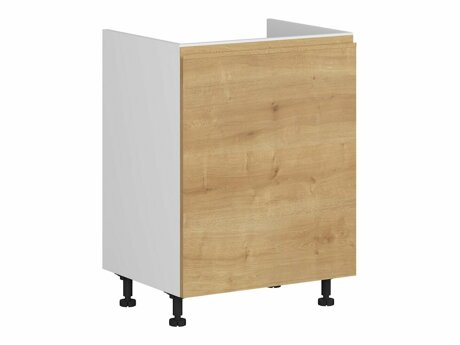 Dulap modular cu uși pentru chiuvetă Soli Oak 123