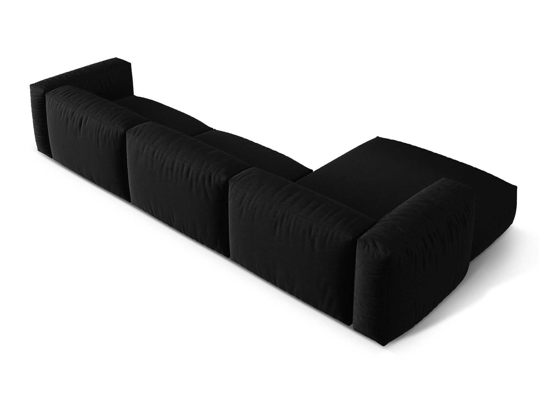 Colțar modular Sorcoro 104 (Boston Black)