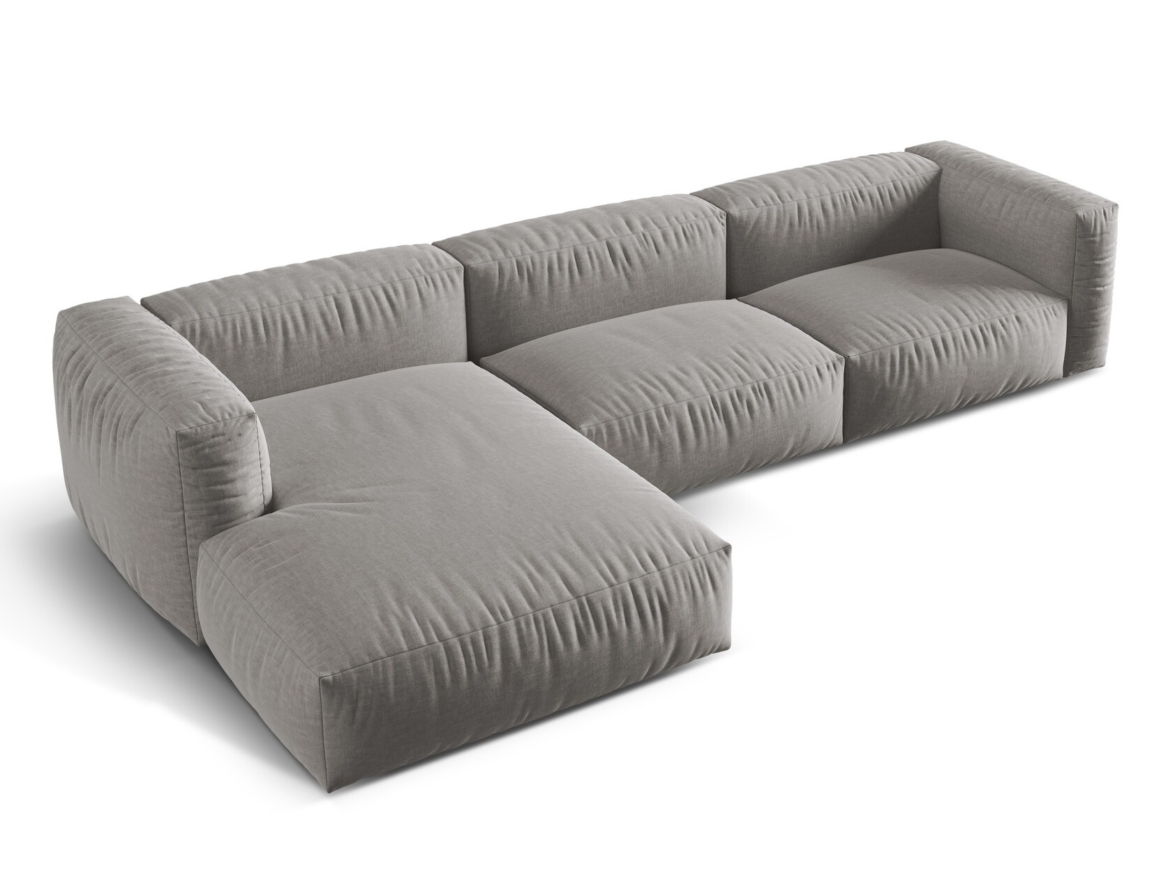Colțar modular Sorcoro 104 (Boston Deschis Gri)