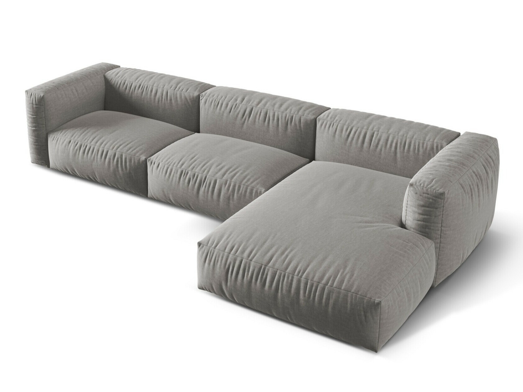 Colțar modular Sorcoro 104 (Boston Deschis Gri)