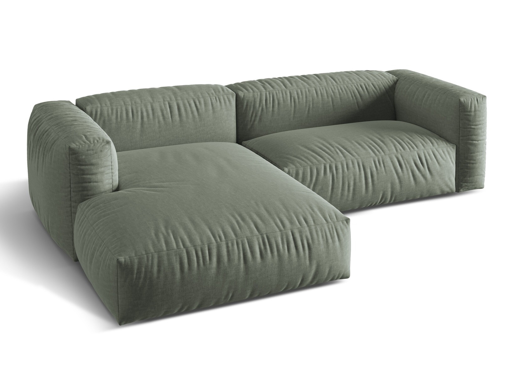 Colțar modular Sorcoro 105 (Boston Water Green)