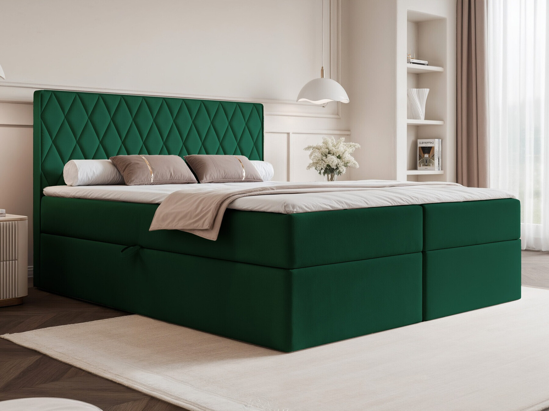 Pat boxspring Martinez 114 (Magic Velvet 2225)