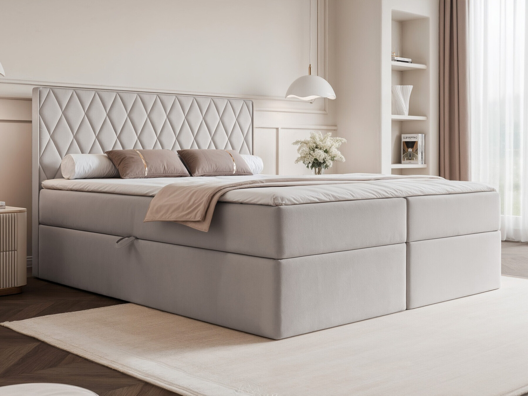 Pat boxspring Martinez 114 (Magic Velvet 2240)