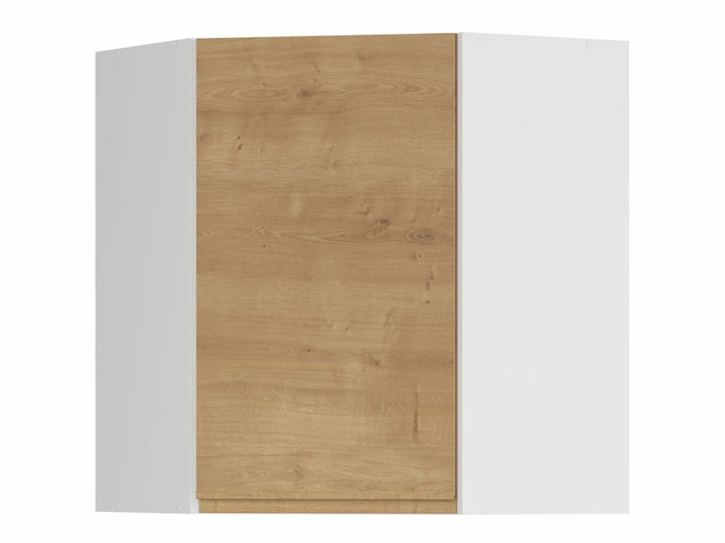 Dulap modular de colț suspendat Soli Oak 152