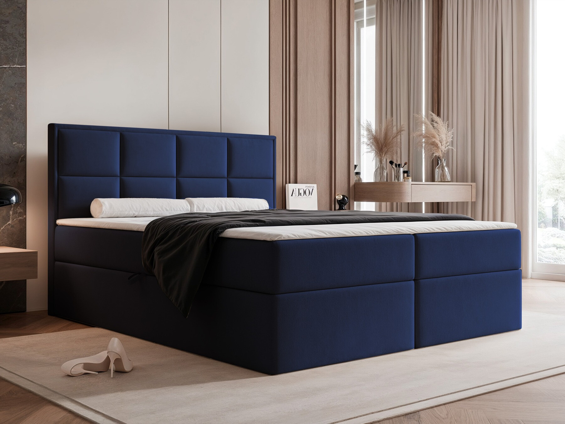 Pat boxspring Martinez 115 (Magic Velvet 2216)