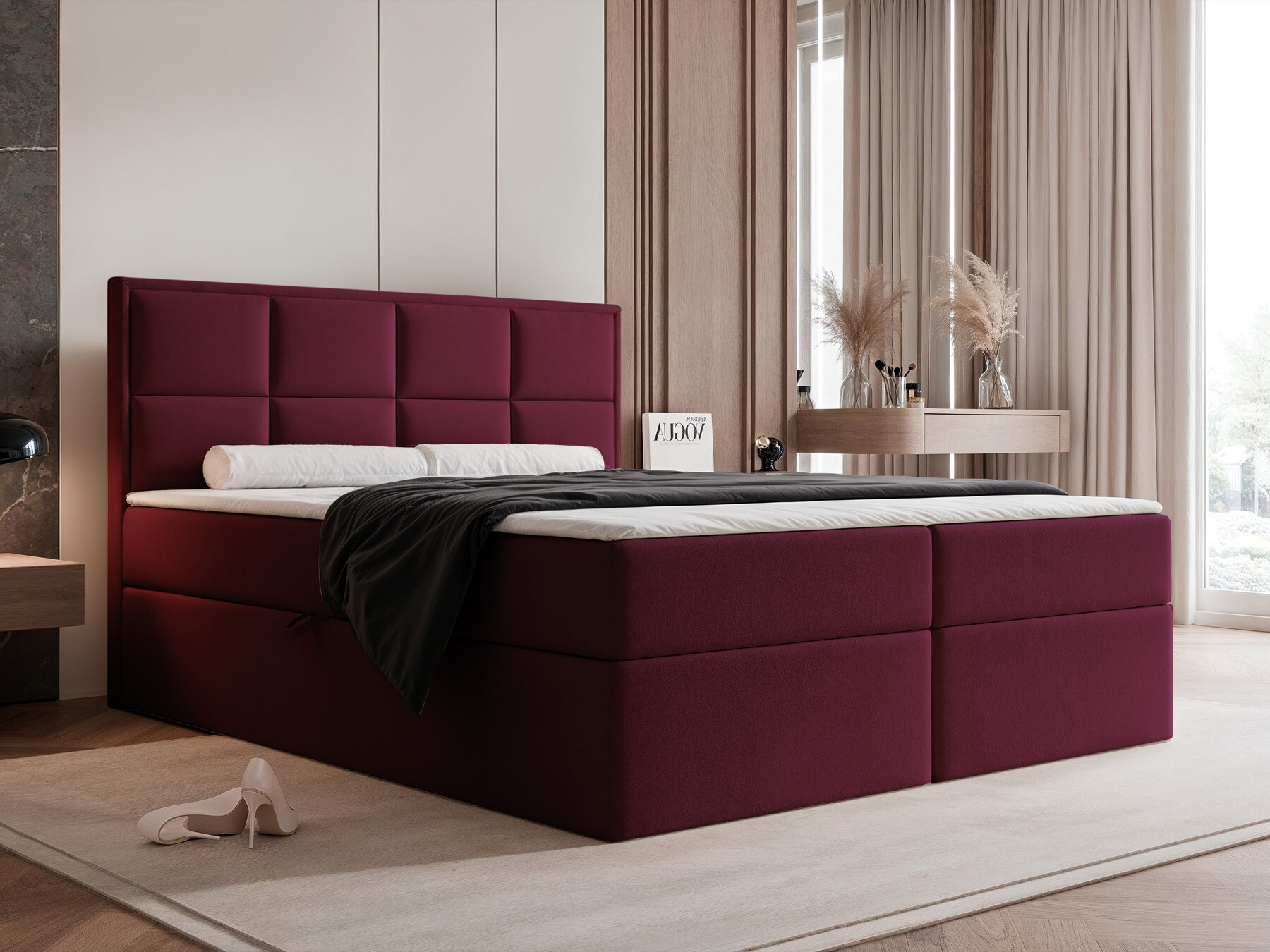 Pat boxspring Martinez 115 (Magic Velvet 2229)