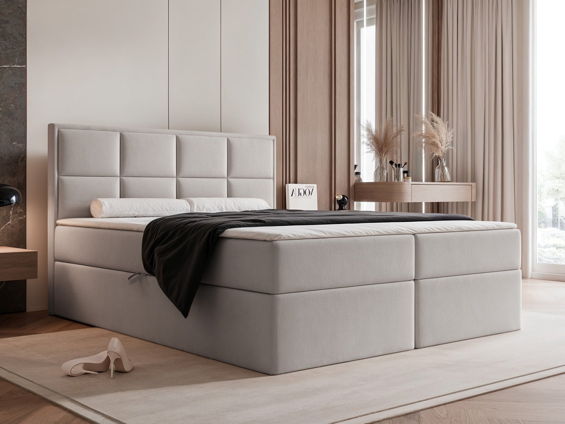 Pat boxspring Martinez 115 (Magic Velvet 2240)