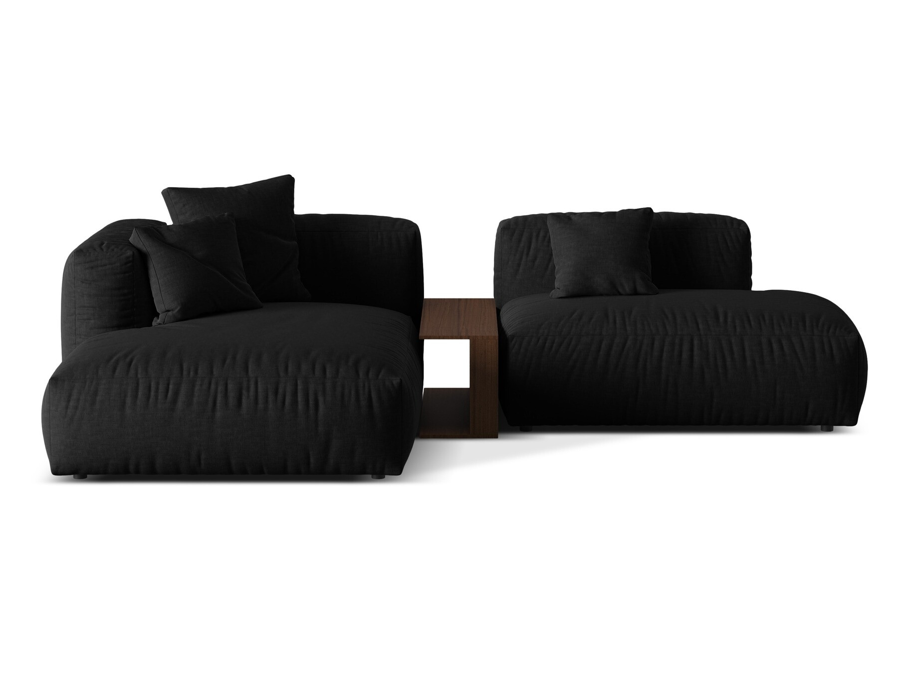 Colțar modular Sorcoro 106 (Boston Black)