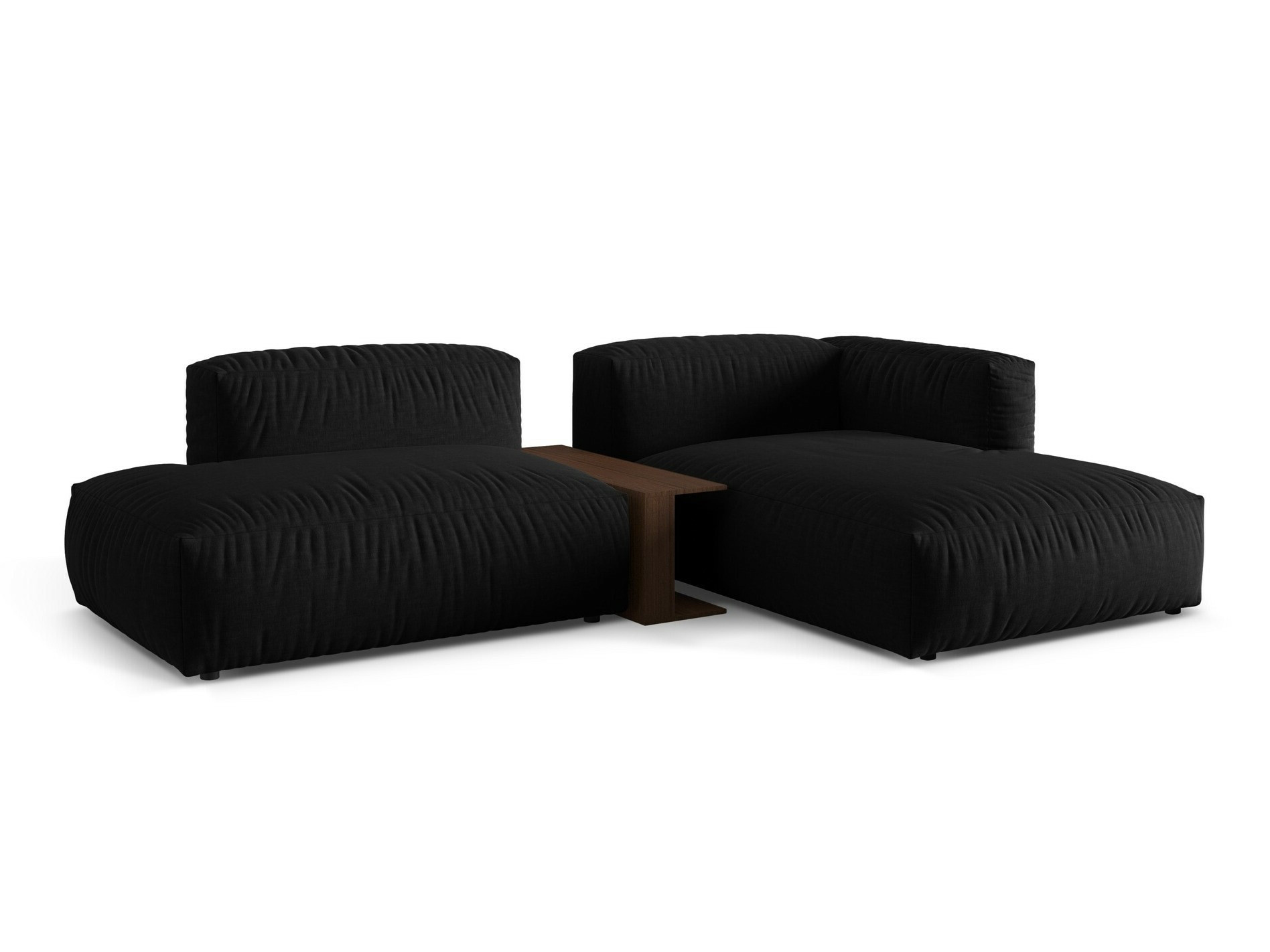 Colțar modular Sorcoro 106 (Boston Black)