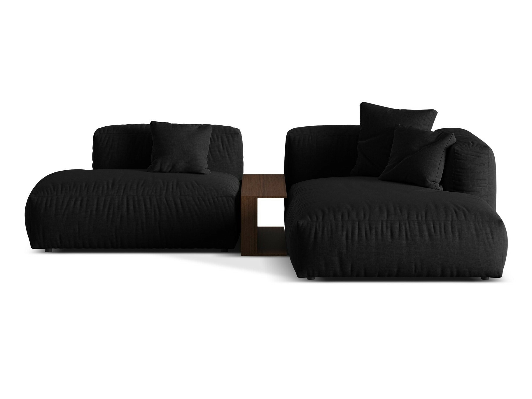 Colțar modular Sorcoro 106 (Boston Black)
