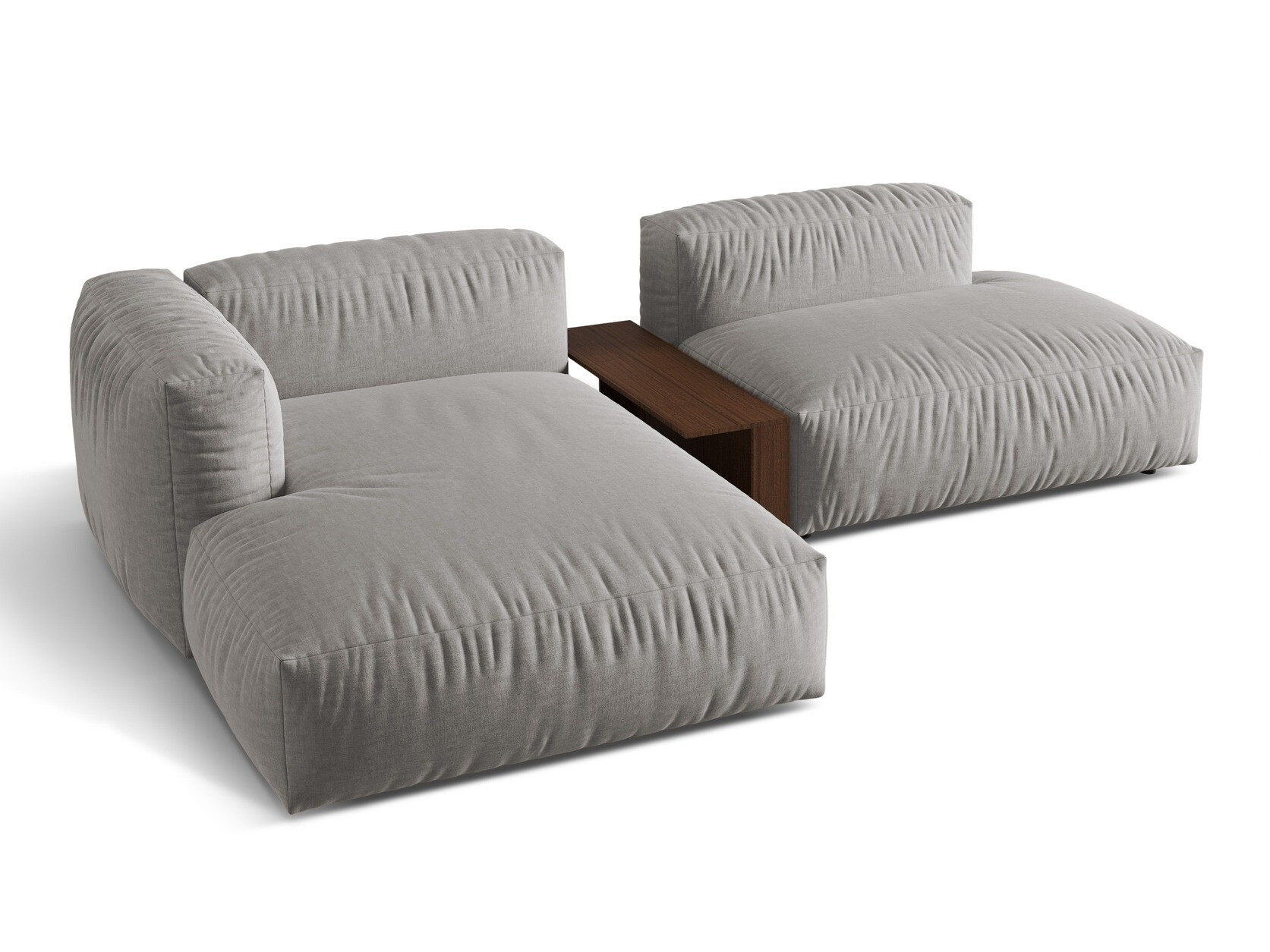 Colțar modular Sorcoro 106 (Boston Deschis Gri)