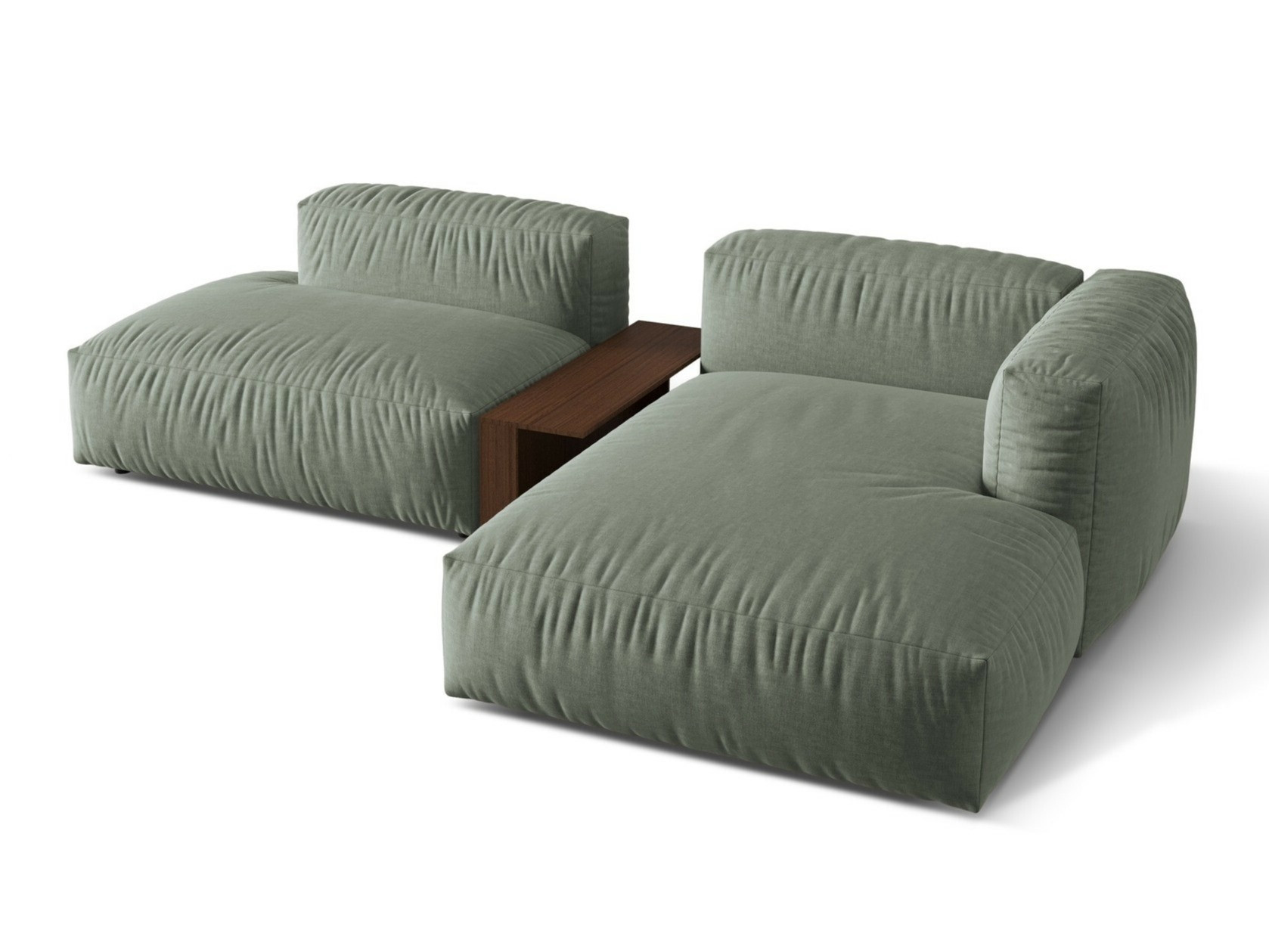 Colțar modular Sorcoro 106 (Boston Water Green)