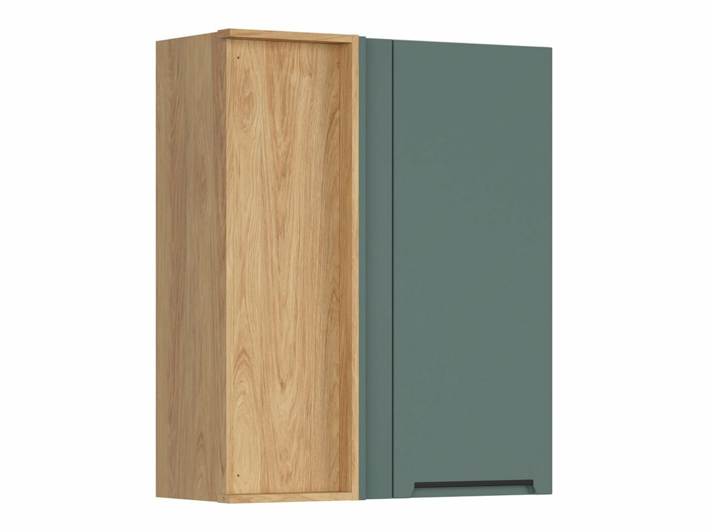 Dulap modular de colț suspendat Riso Green 156