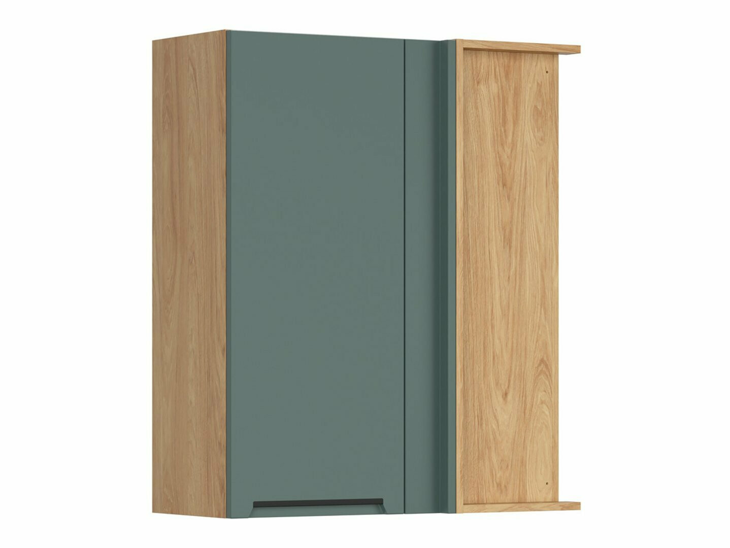 Dulap modular de colț suspendat Riso Green 156