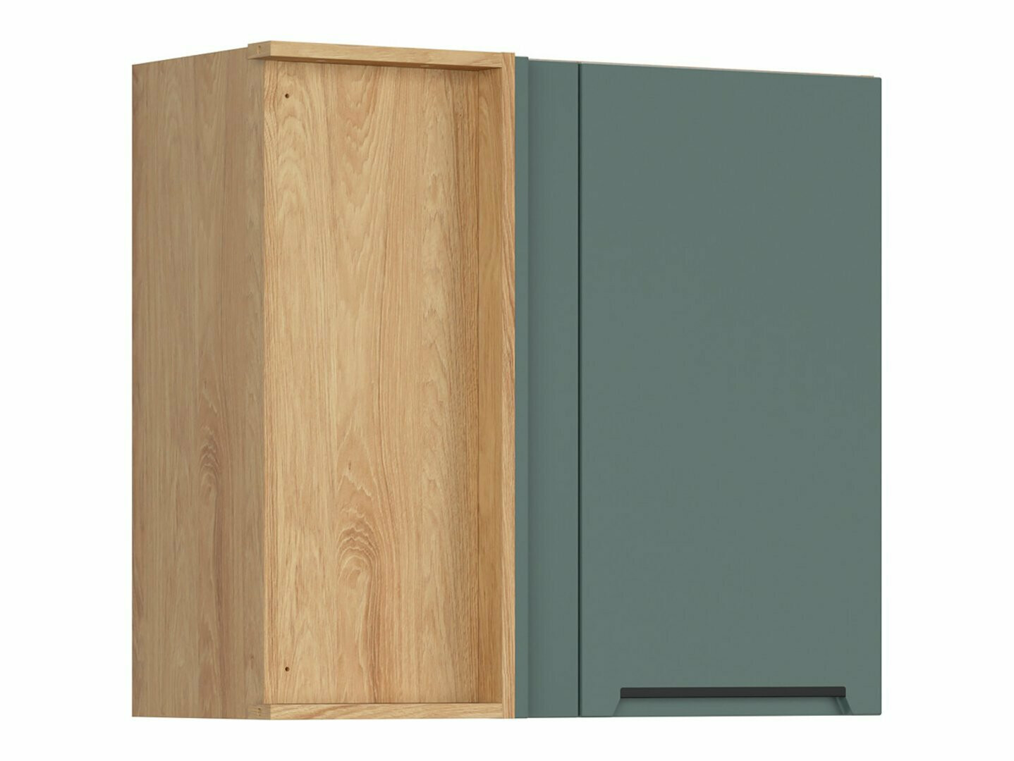 Dulap modular de colț suspendat Riso Green 157