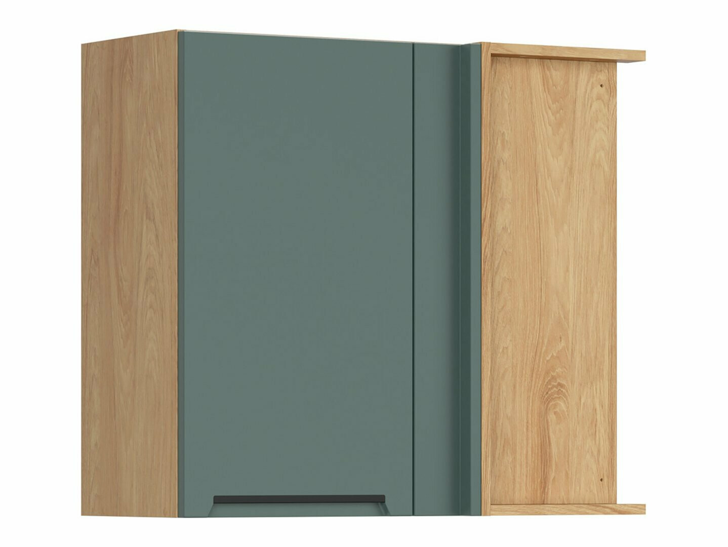 Dulap modular de colț suspendat Riso Green 157