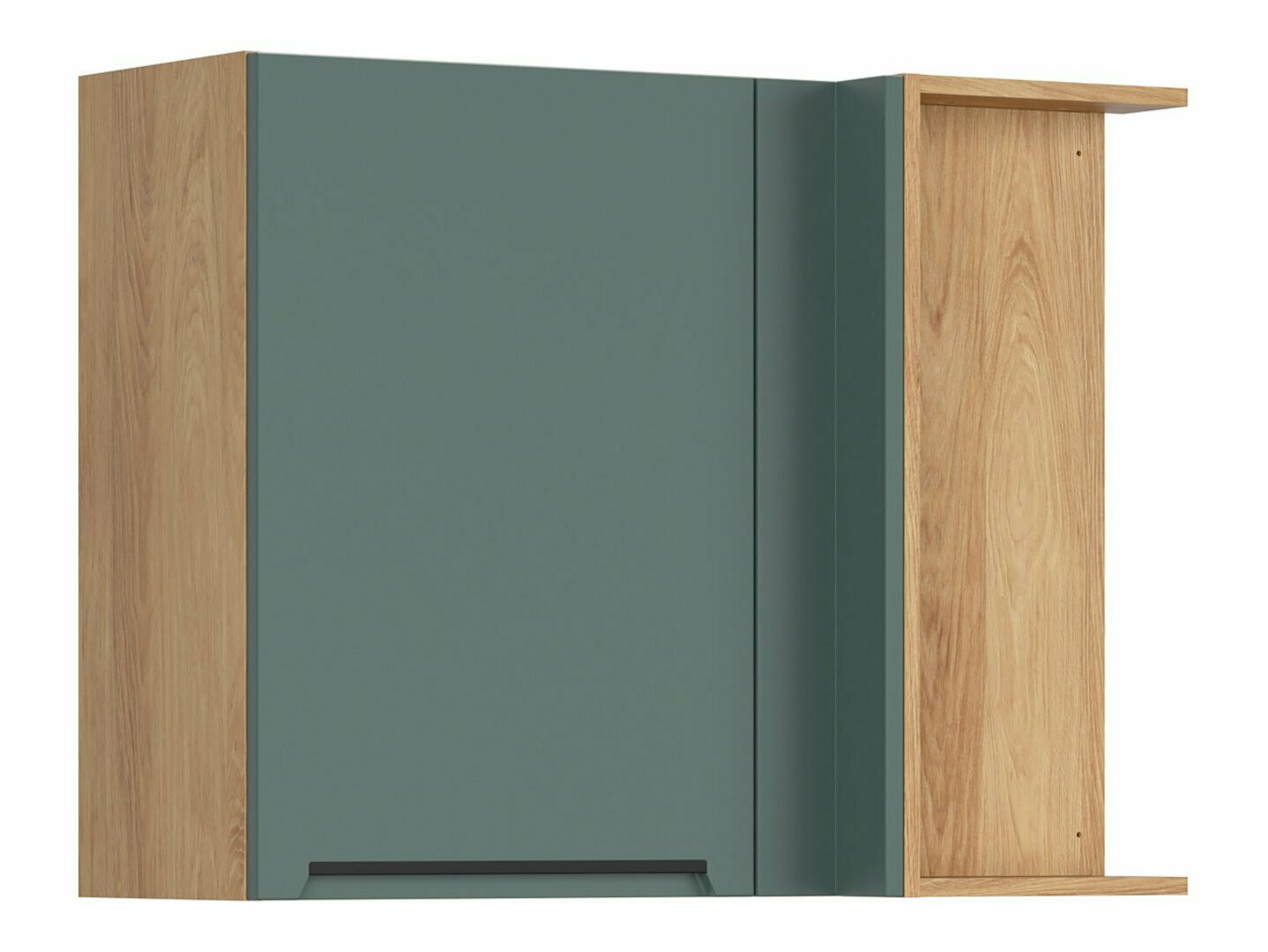 Dulap modular de colț suspendat Riso Green 158