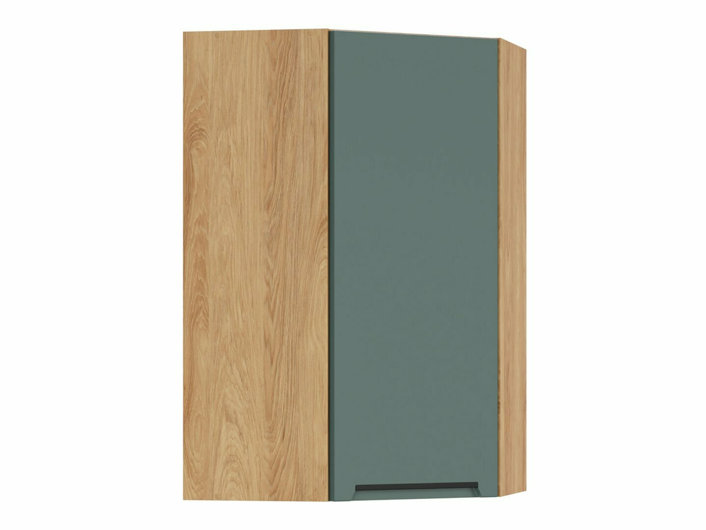 Dulap modular de colț suspendat Riso Green 162