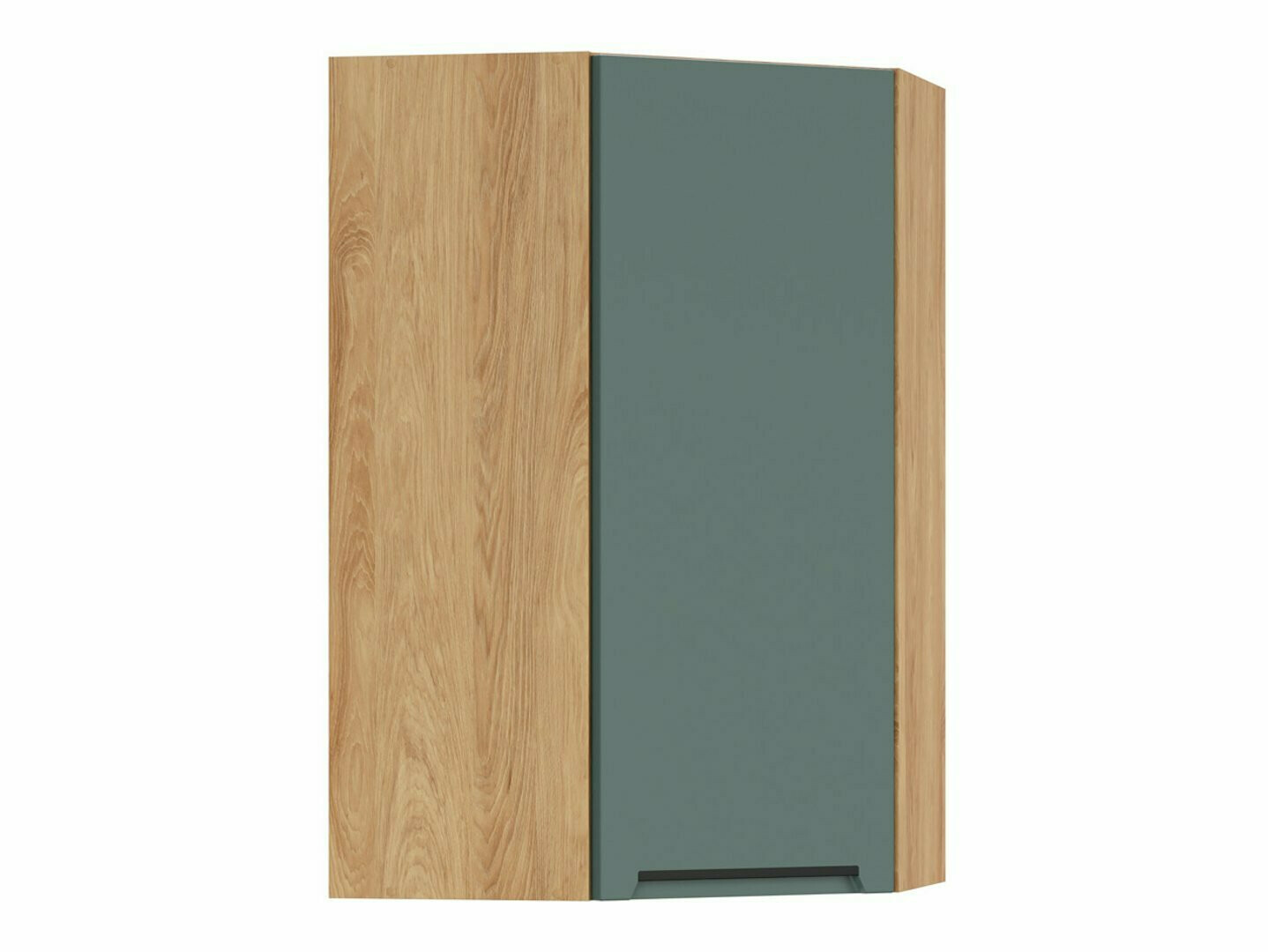 Dulap modular de colț suspendat Riso Green 162
