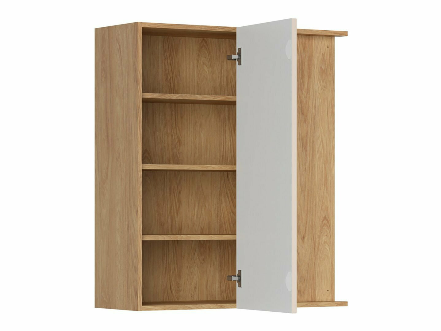 Dulap modular de colț pentru perete Riso Beige 157